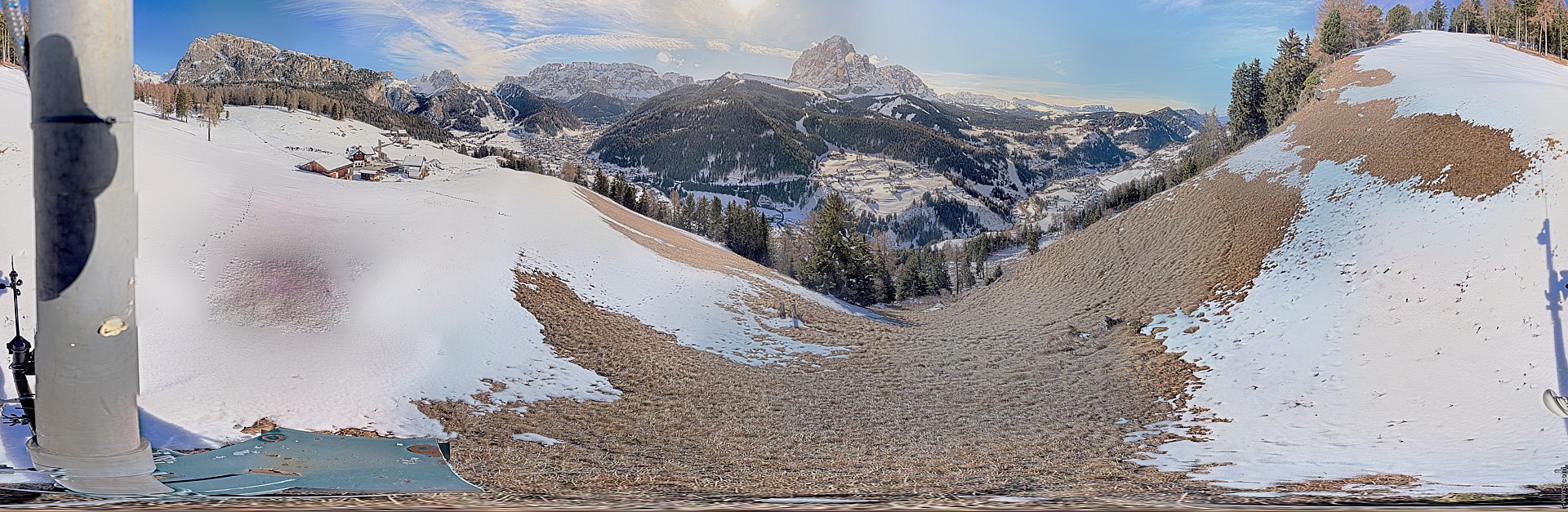 Archiv Foto Webcam Panorama über Wolkenstein