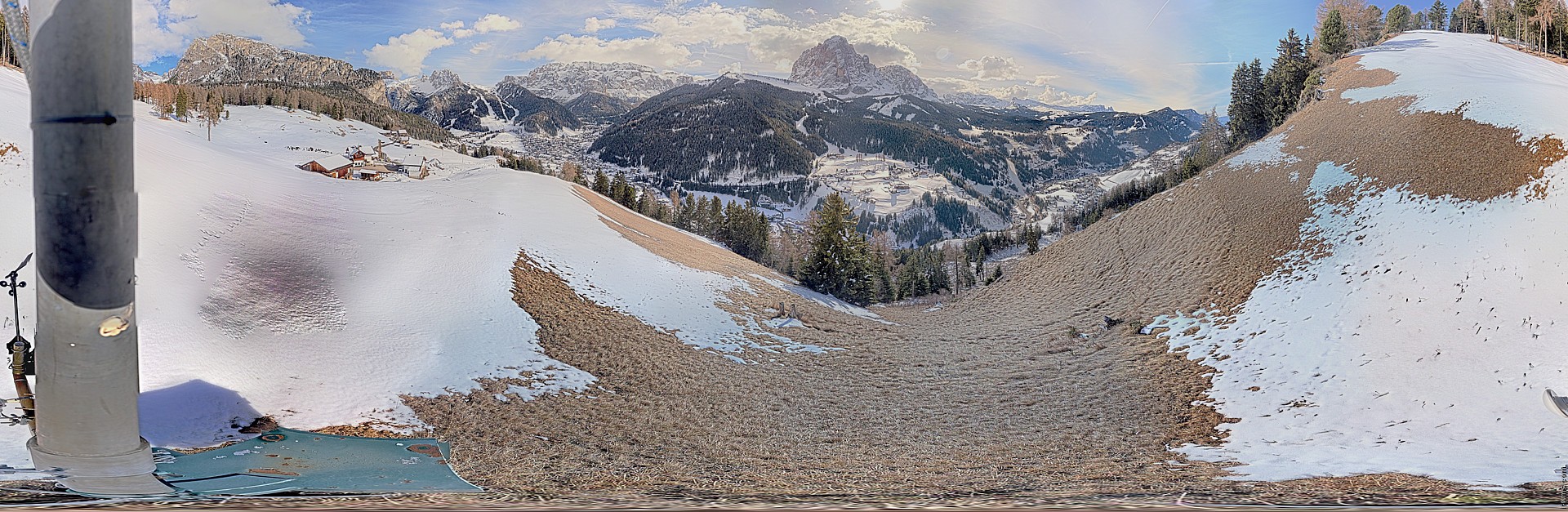 Archiv Foto Webcam Panorama über Wolkenstein