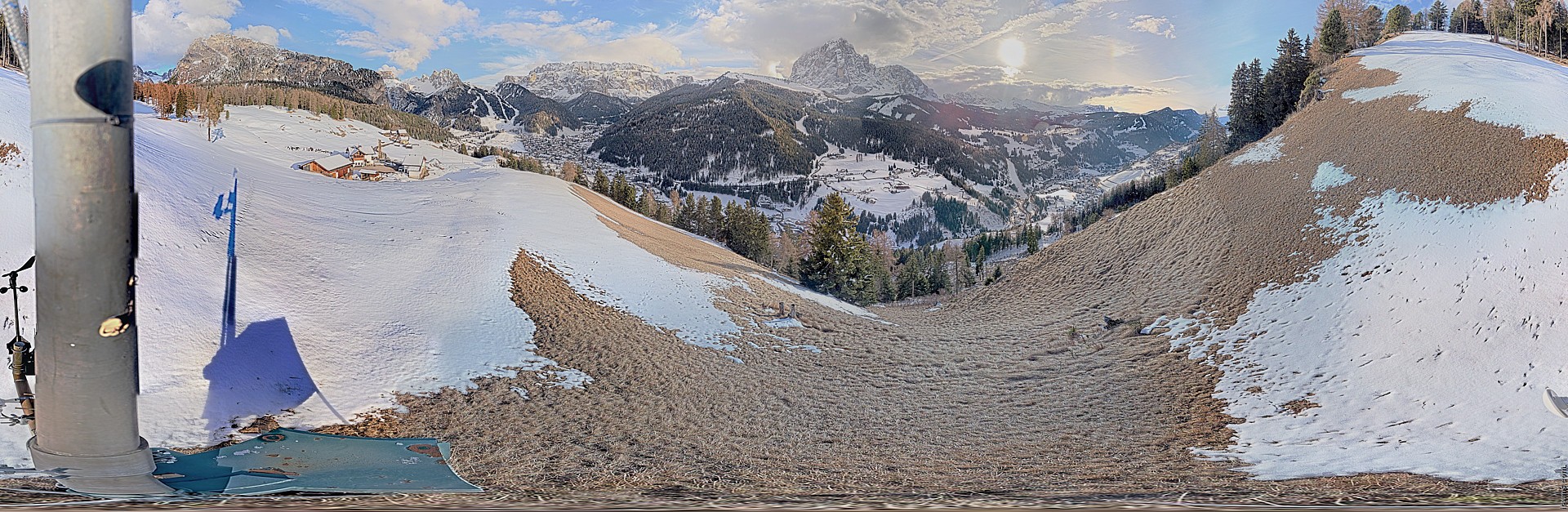 Archiv Foto Webcam Panorama über Wolkenstein