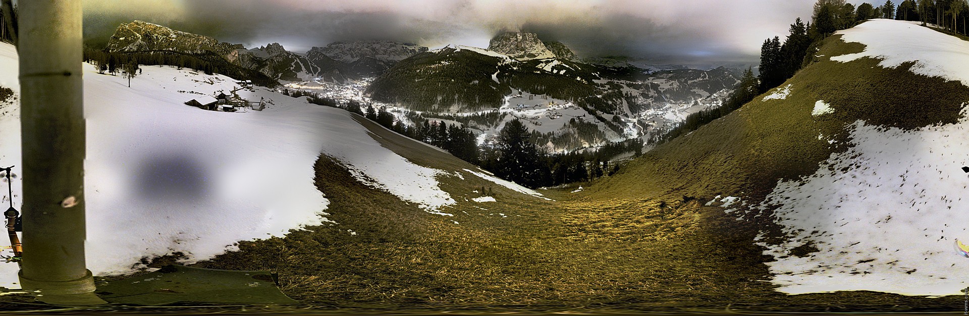 Archiv Foto Webcam Panorama über Wolkenstein