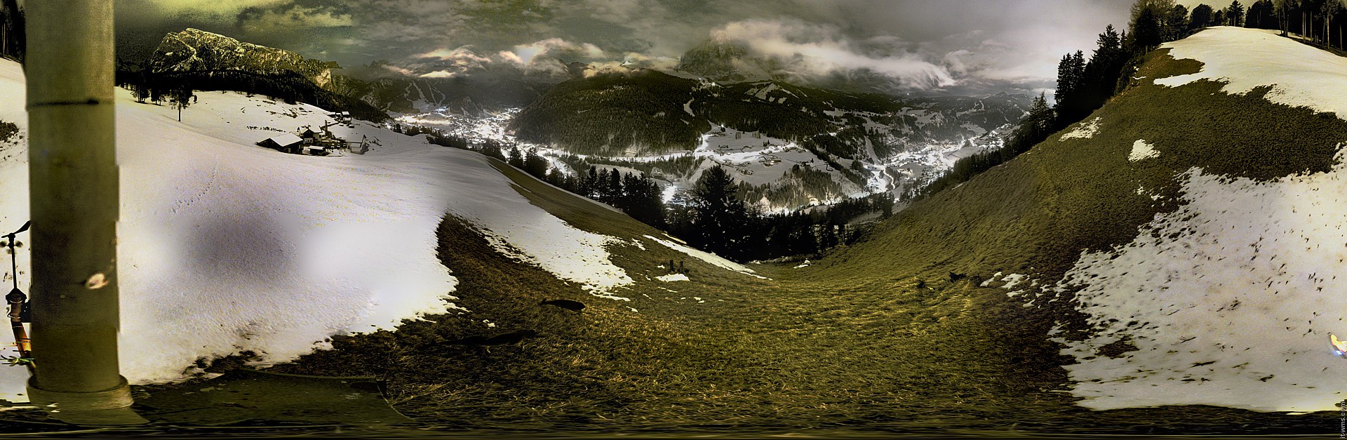 Archiv Foto Webcam Panorama über Wolkenstein