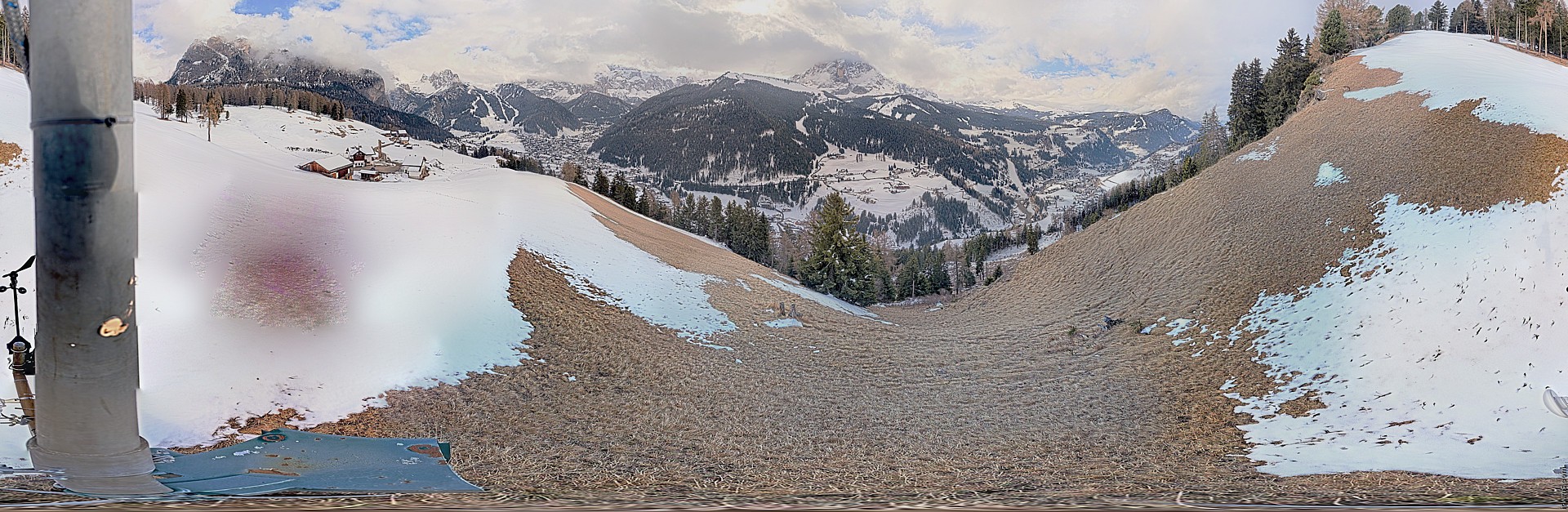 Archiv Foto Webcam Panorama über Wolkenstein