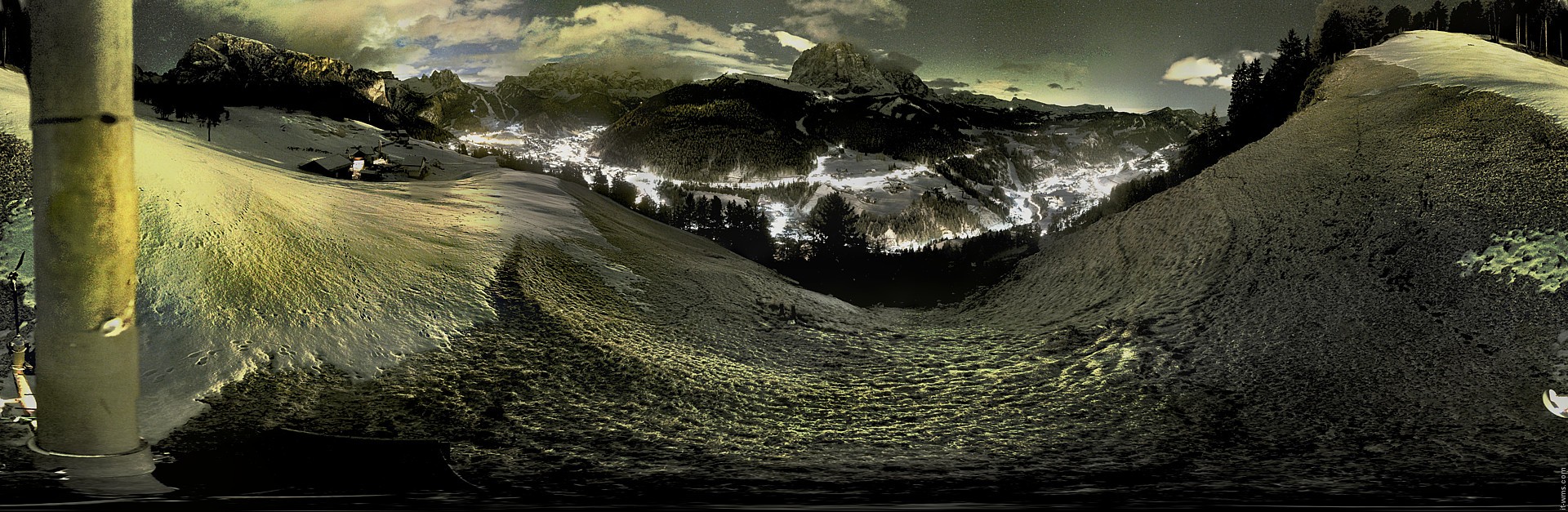 Archiv Foto Webcam Panorama über Wolkenstein