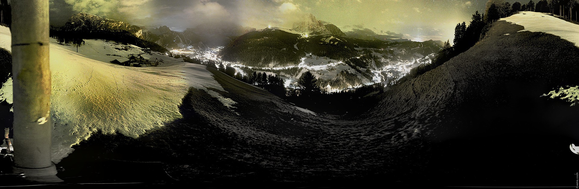 Archiv Foto Webcam Panorama über Wolkenstein