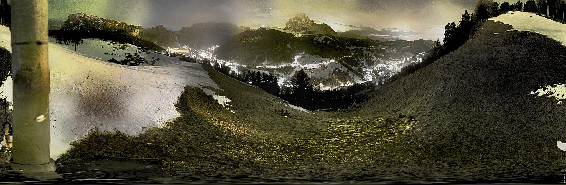 Archiv Foto Webcam Panorama über Wolkenstein