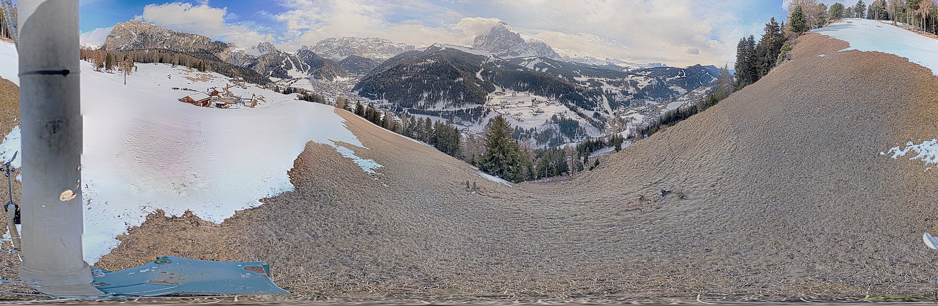 Archiv Foto Webcam Panorama über Wolkenstein