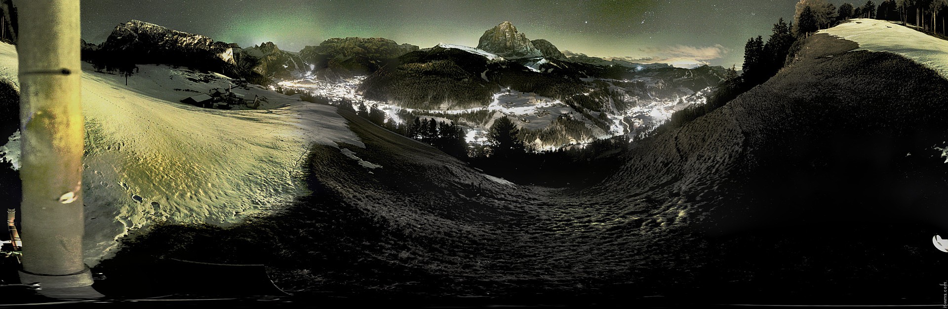 Archiv Foto Webcam Panorama über Wolkenstein