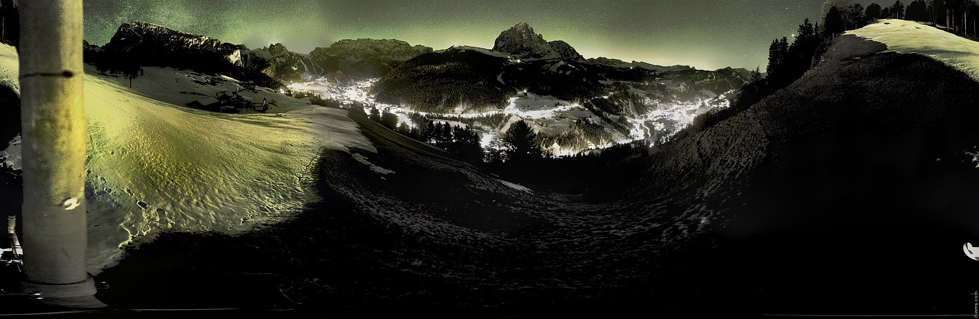 Archiv Foto Webcam Panorama über Wolkenstein