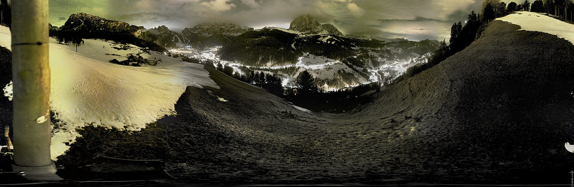 Archiv Foto Webcam Panorama über Wolkenstein