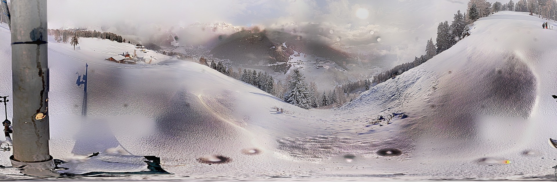 Archiv Foto Webcam Panorama über Wolkenstein