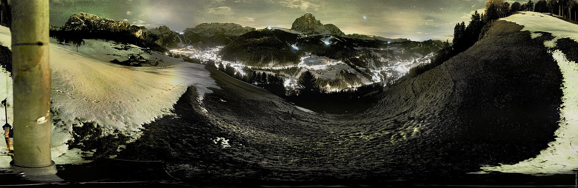 Archiv Foto Webcam Panorama über Wolkenstein