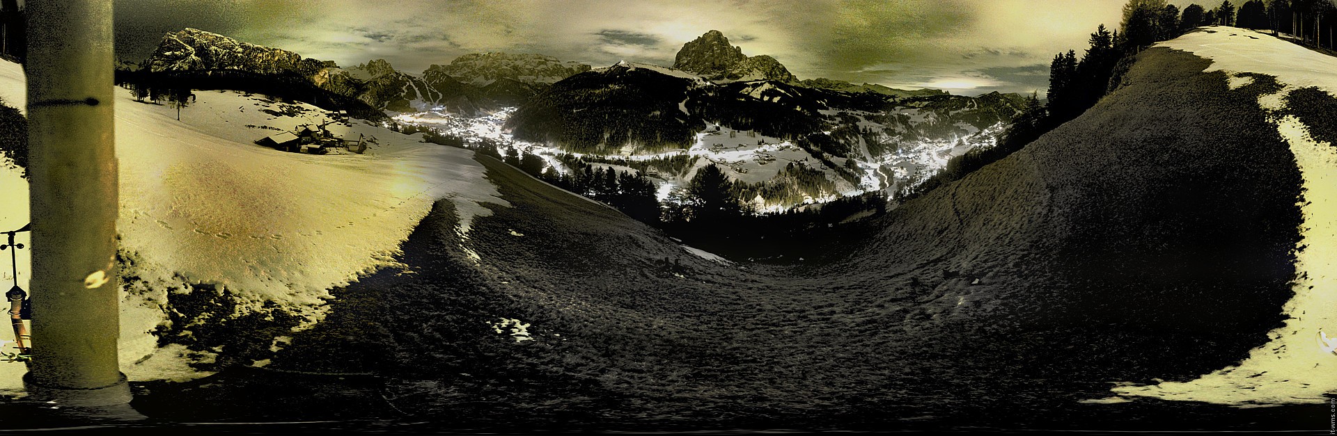 Archiv Foto Webcam Panorama über Wolkenstein