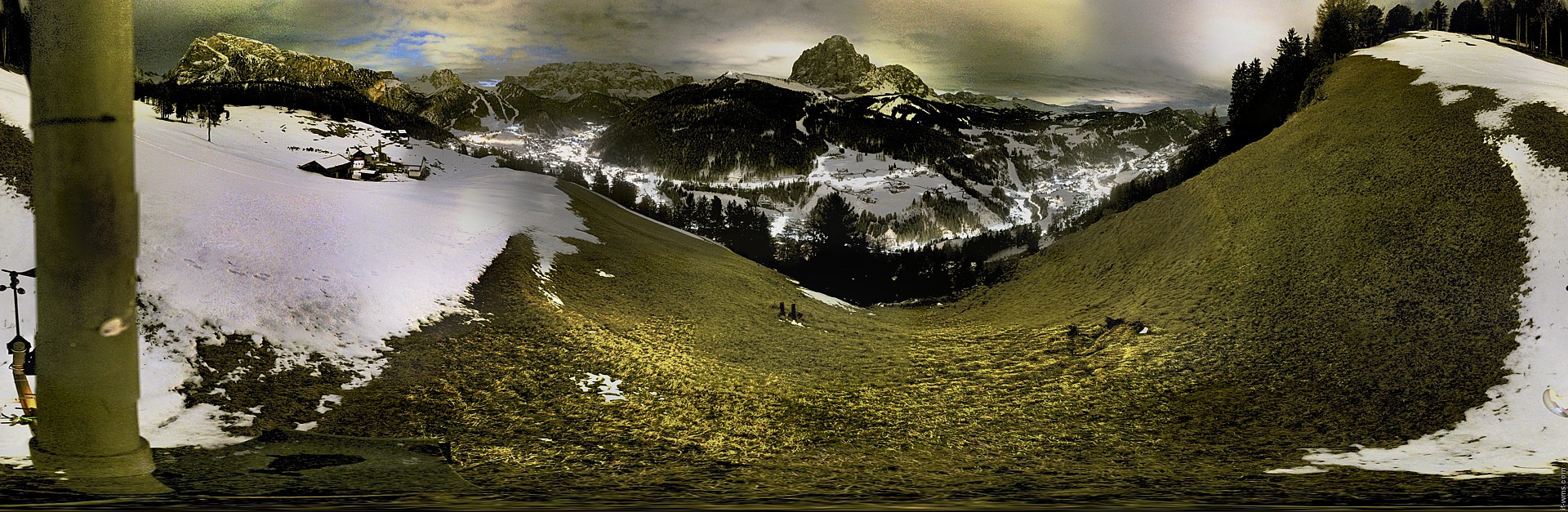 Archiv Foto Webcam Panorama über Wolkenstein