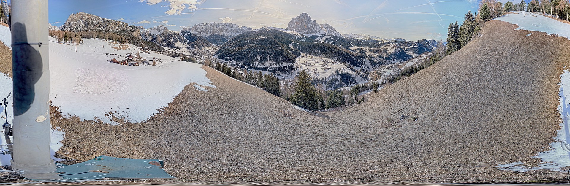 Archiv Foto Webcam Panorama über Wolkenstein