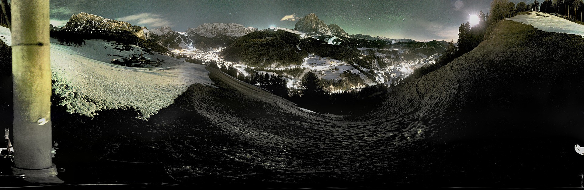 Archiv Foto Webcam Panorama über Wolkenstein