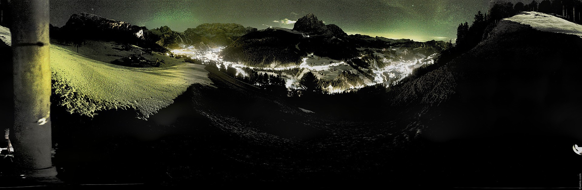 Archiv Foto Webcam Panorama über Wolkenstein