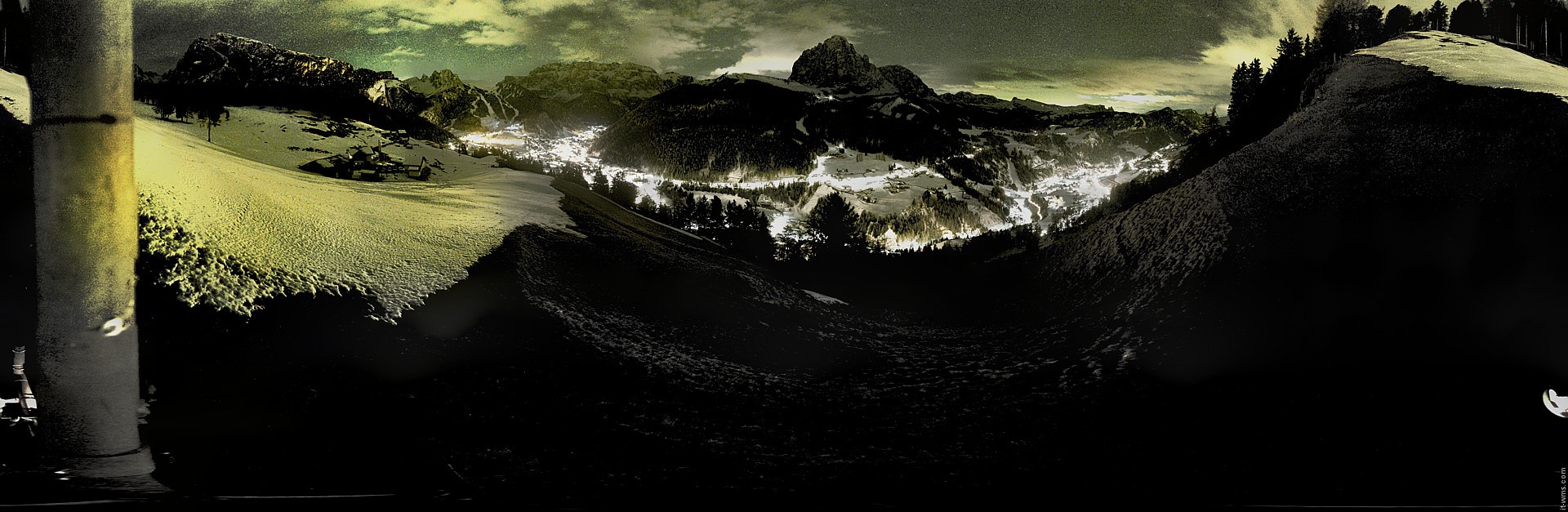 Archiv Foto Webcam Panorama über Wolkenstein