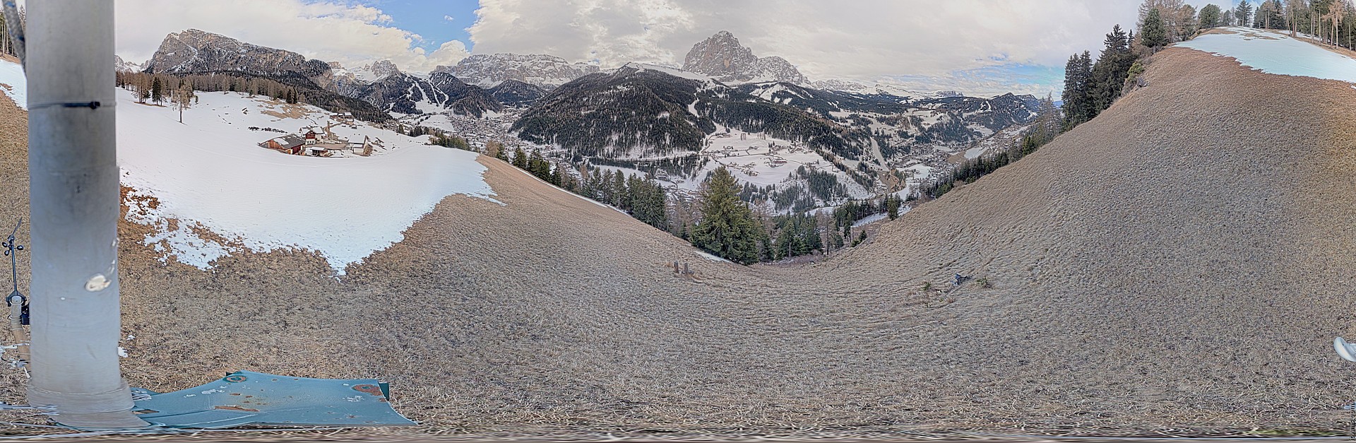 Archiv Foto Webcam Panorama über Wolkenstein