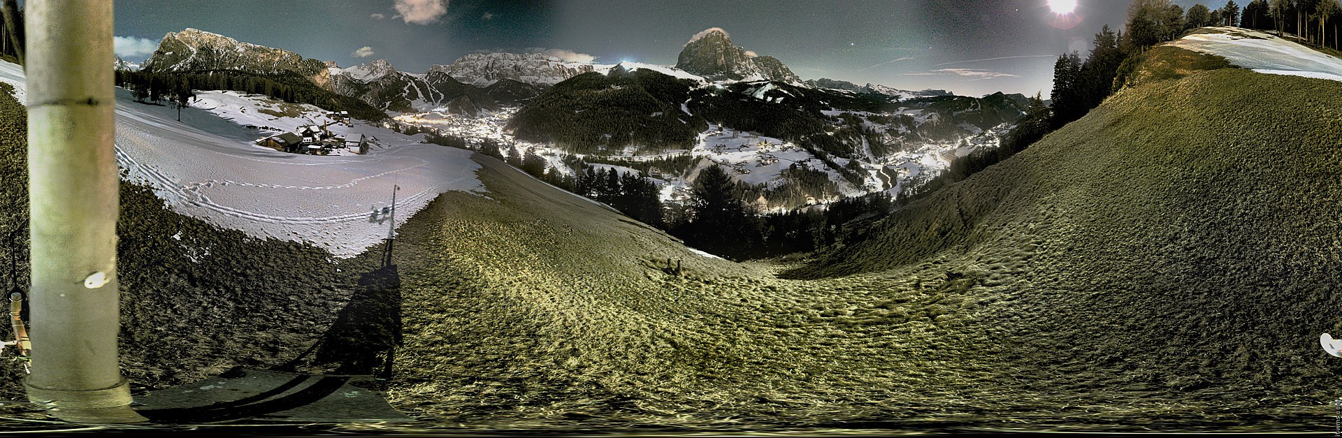 Archiv Foto Webcam Panorama über Wolkenstein