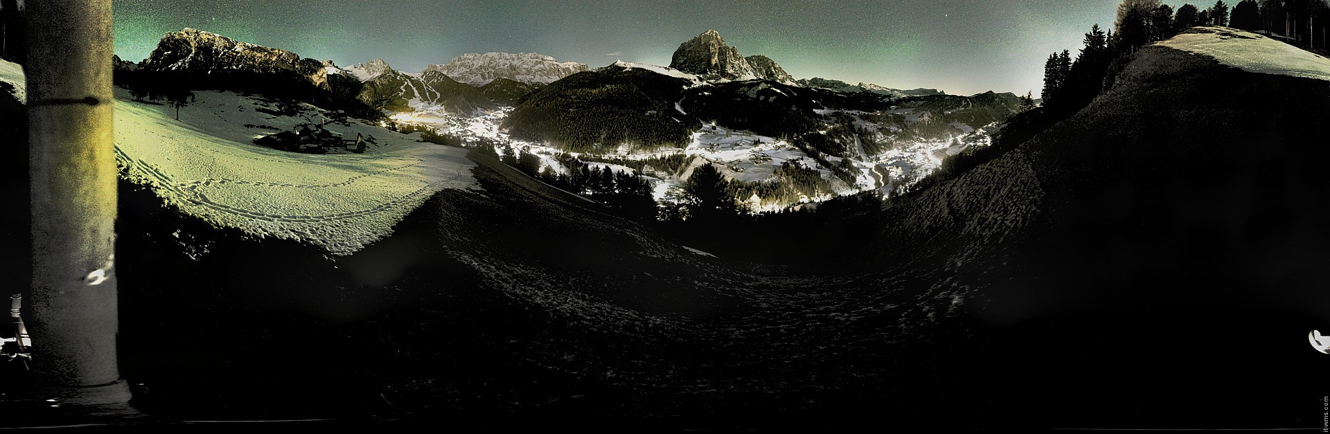 Archiv Foto Webcam Panorama über Wolkenstein