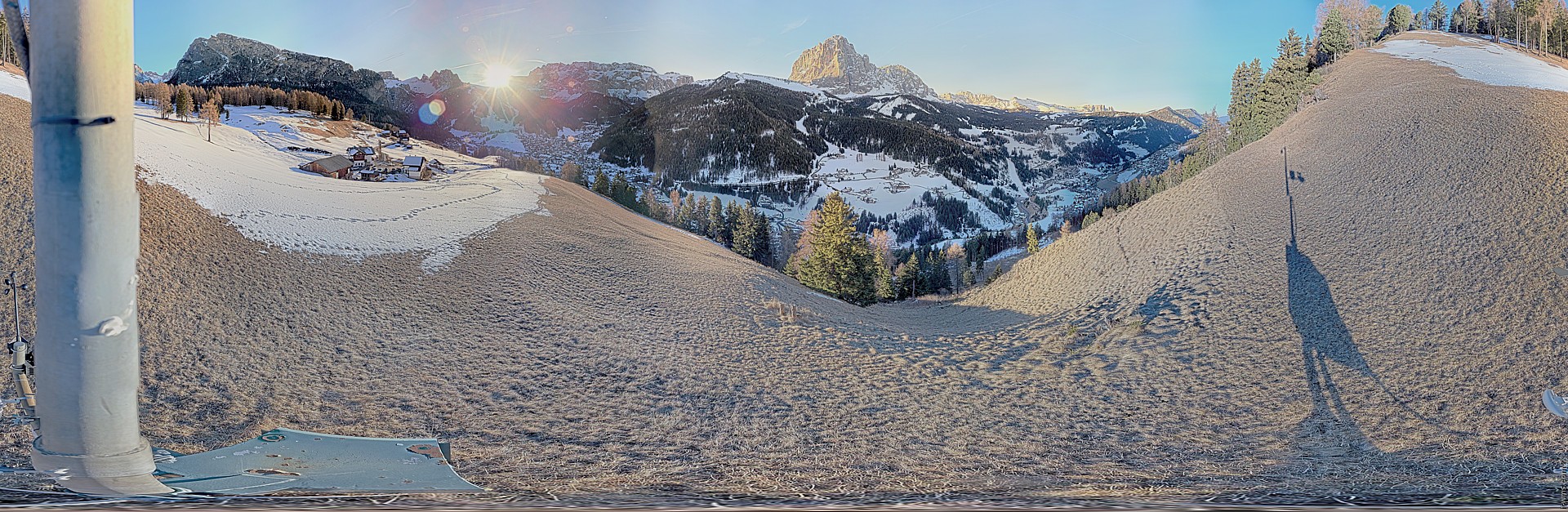 Archiv Foto Webcam Panorama über Wolkenstein