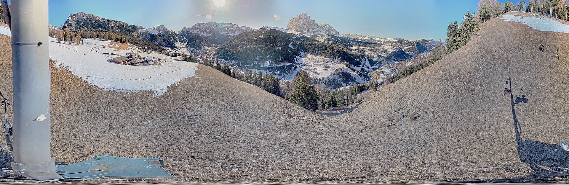 Archiv Foto Webcam Panorama über Wolkenstein