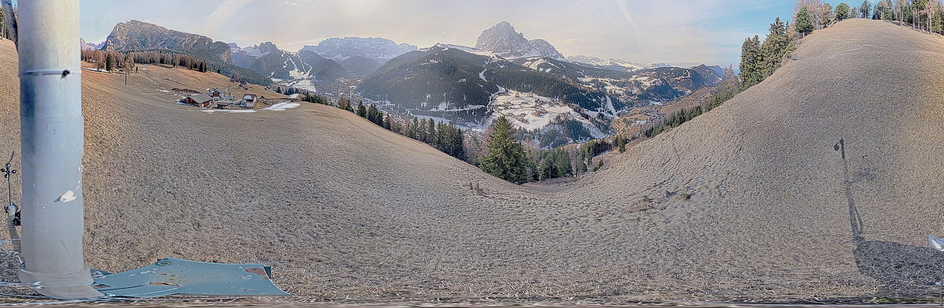 Archiv Foto Webcam Panorama über Wolkenstein