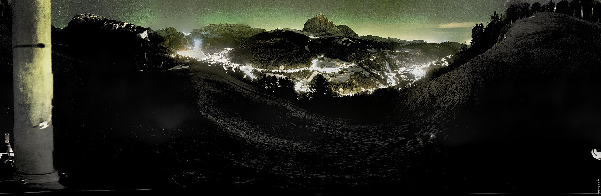 Archiv Foto Webcam Panorama über Wolkenstein