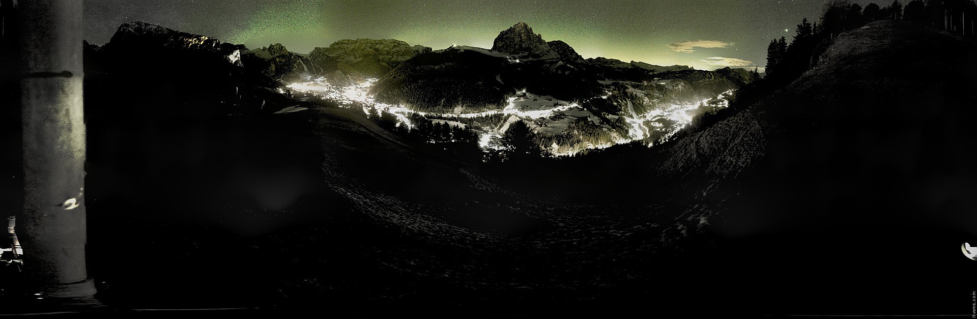 Archiv Foto Webcam Panorama über Wolkenstein