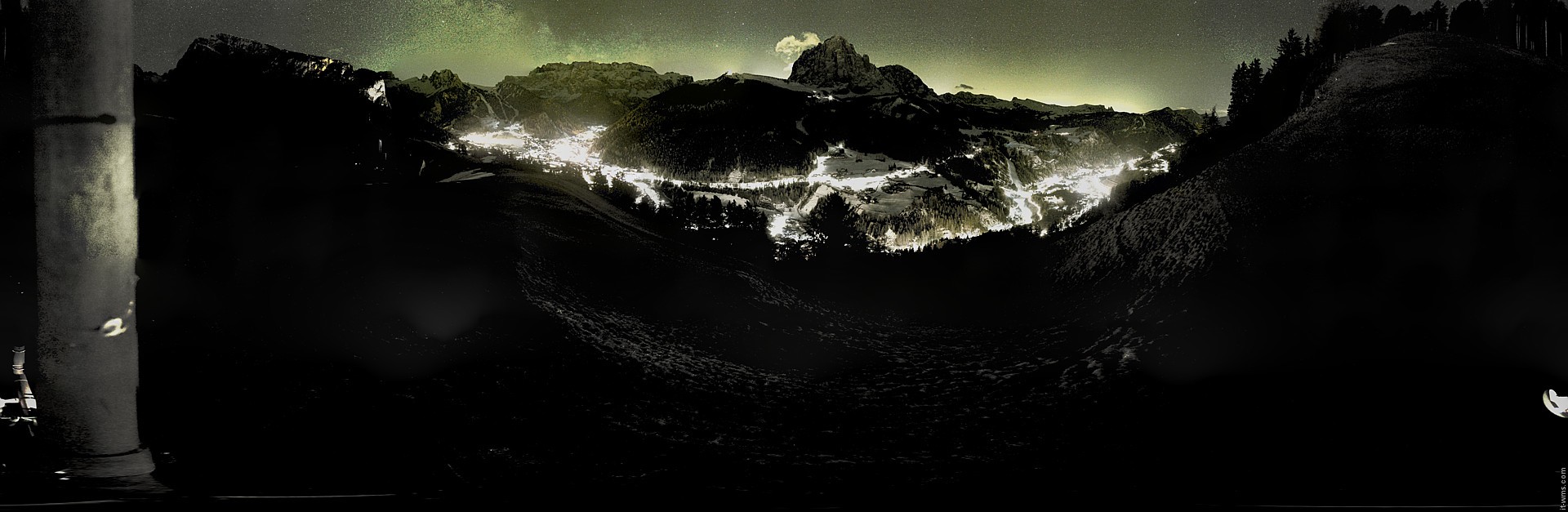 Archiv Foto Webcam Panorama über Wolkenstein