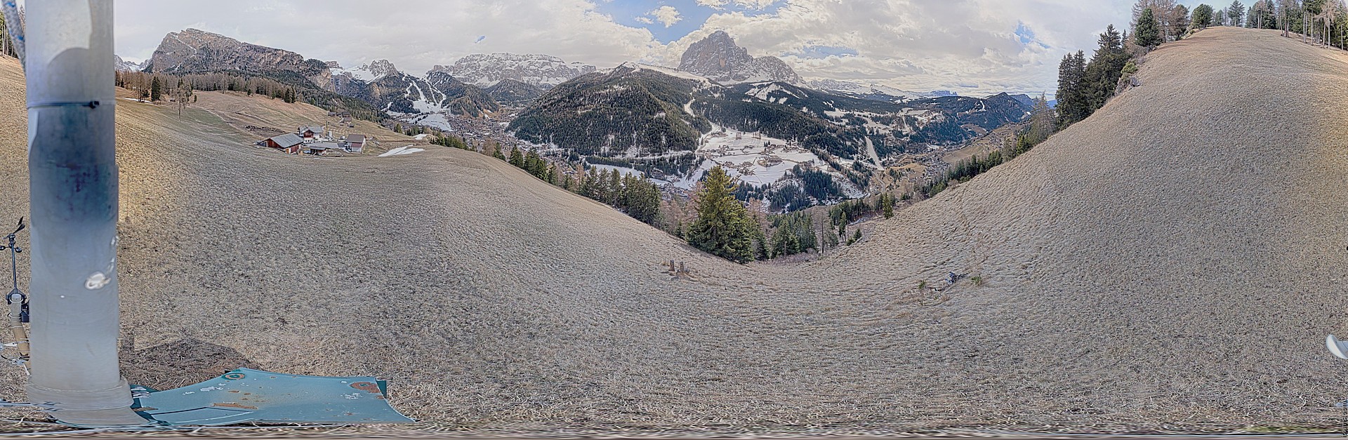 Archiv Foto Webcam Panorama über Wolkenstein
