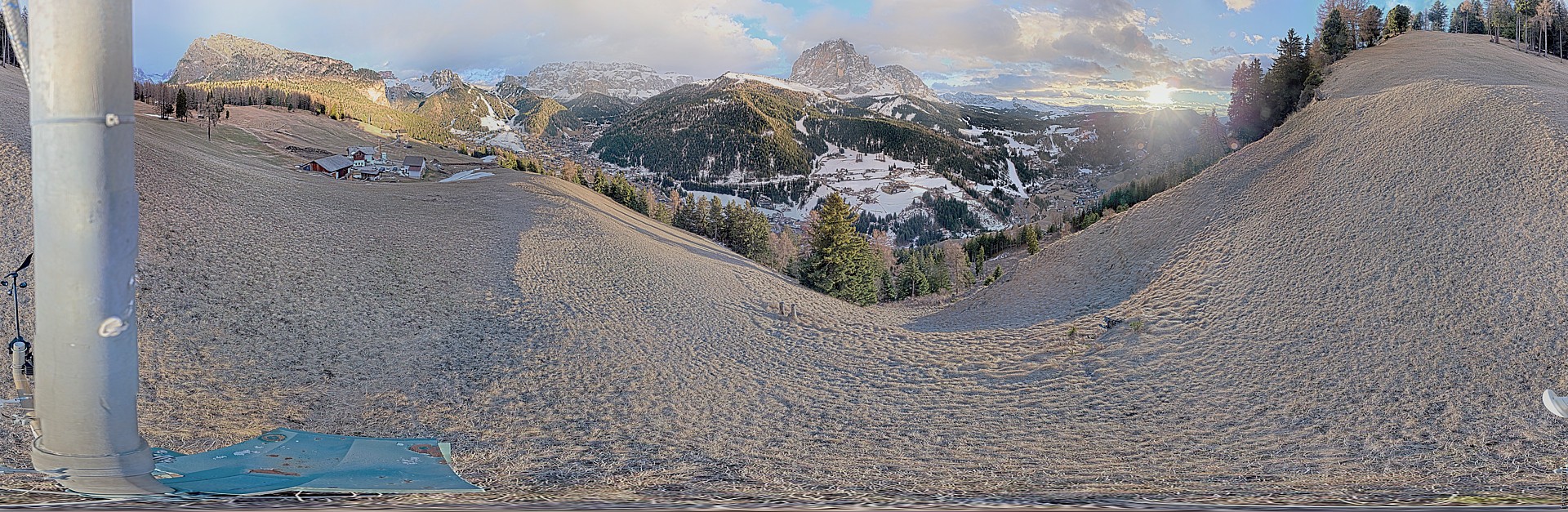 Archiv Foto Webcam Panorama über Wolkenstein