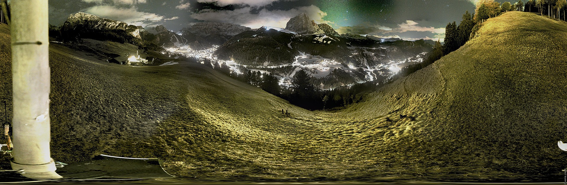 Archiv Foto Webcam Panorama über Wolkenstein