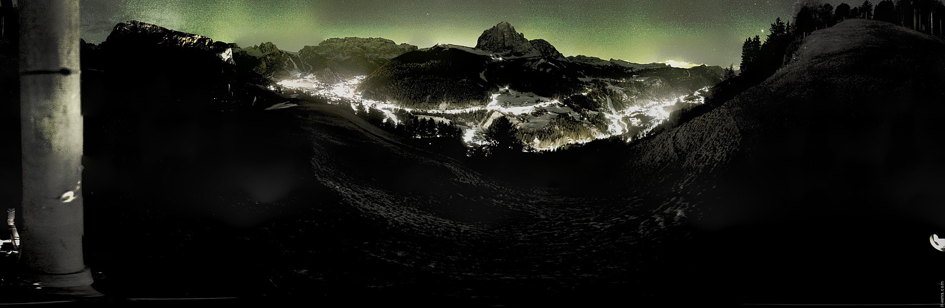 Archiv Foto Webcam Panorama über Wolkenstein