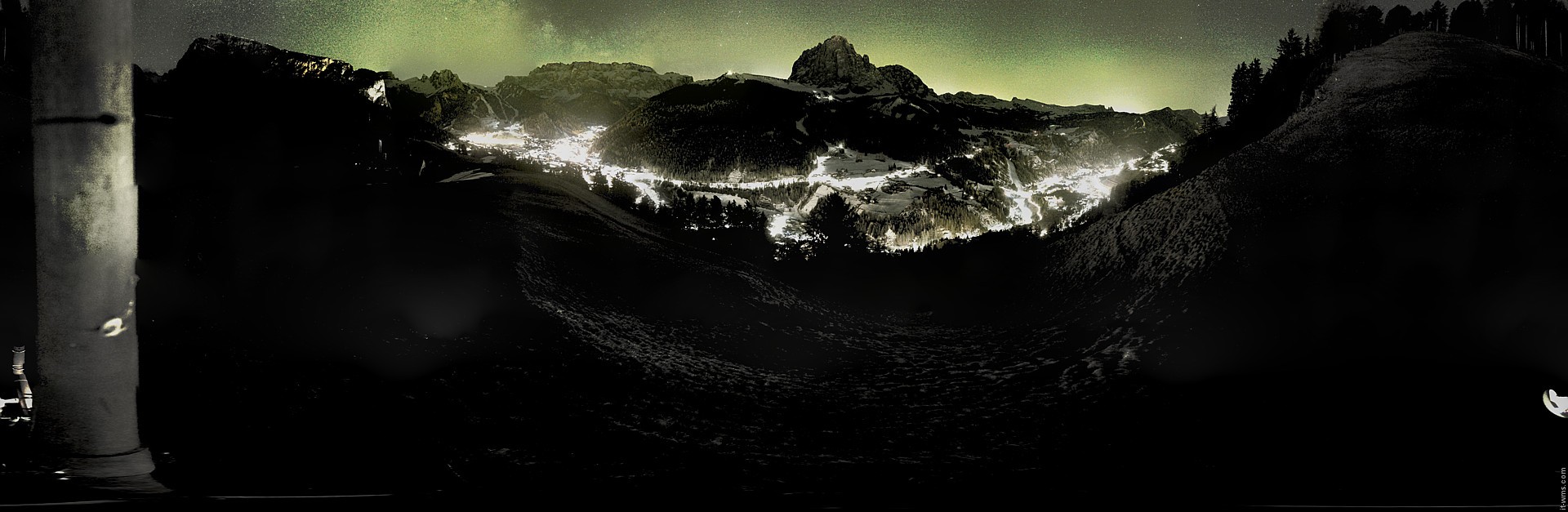 Archiv Foto Webcam Panorama über Wolkenstein