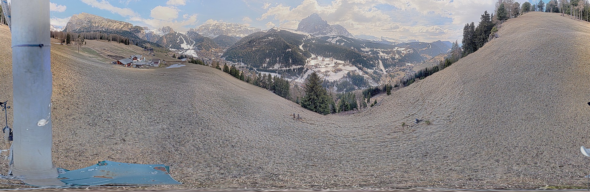 Archiv Foto Webcam Panorama über Wolkenstein