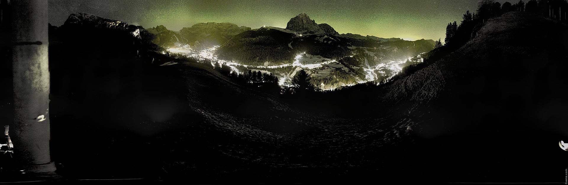 Archiv Foto Webcam Panorama über Wolkenstein