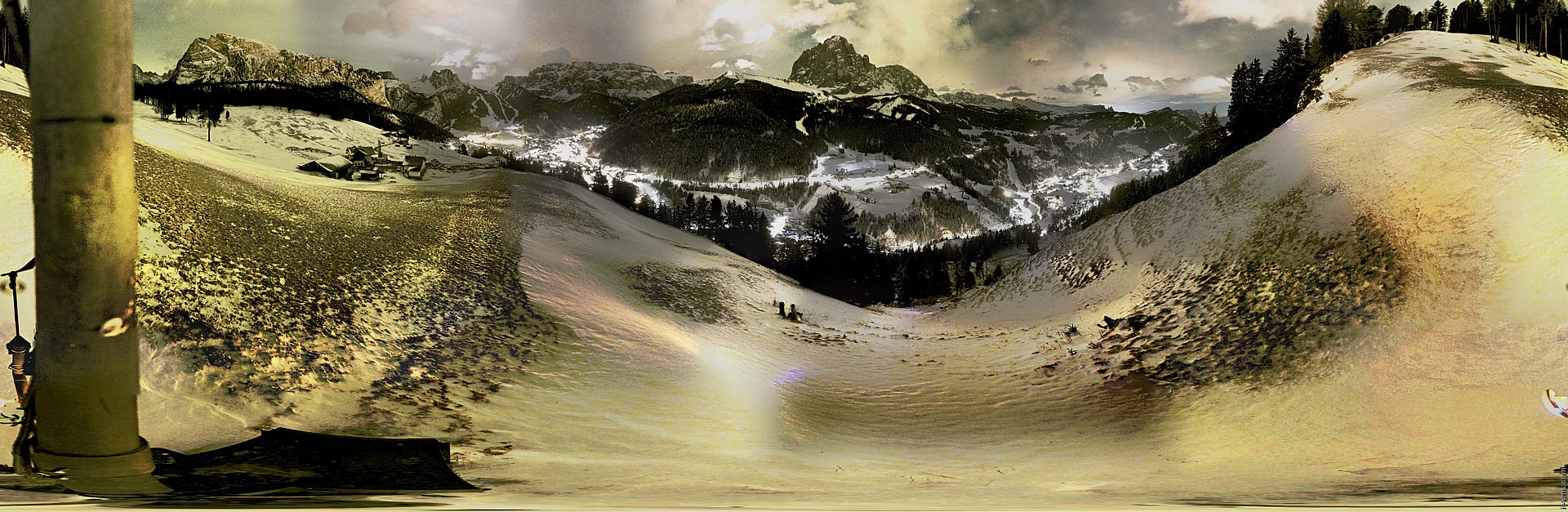 Archived image Webcam Panoramic view of Wolkenstein