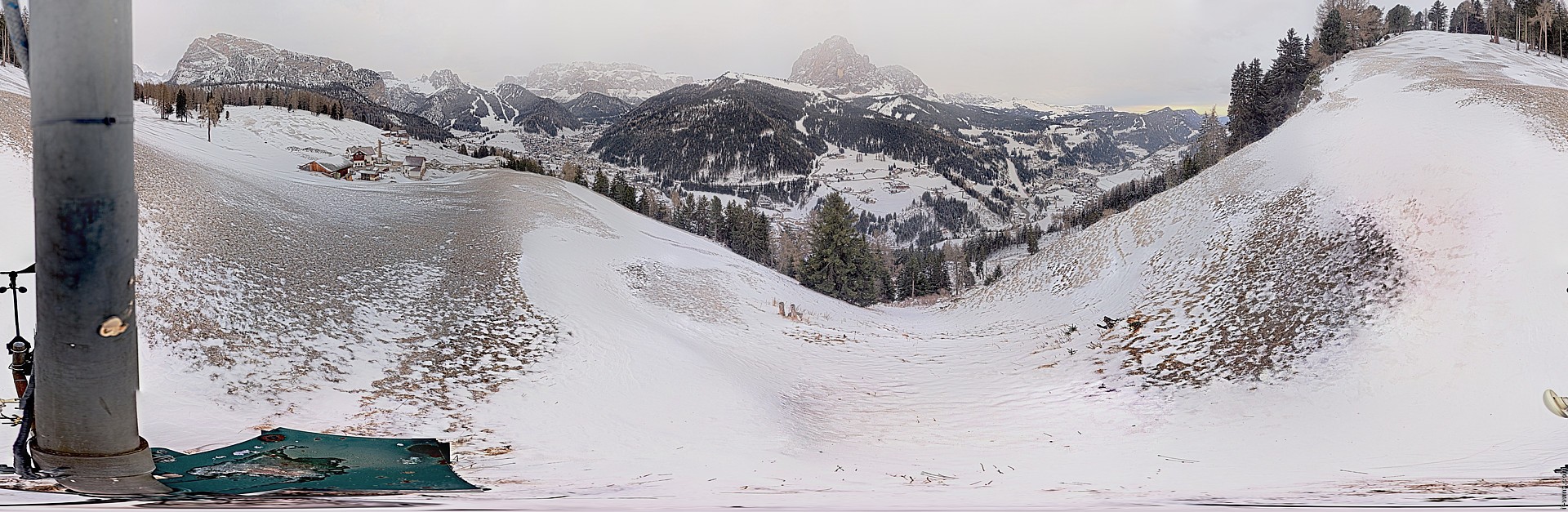 Archived image Webcam Panoramic view of Wolkenstein