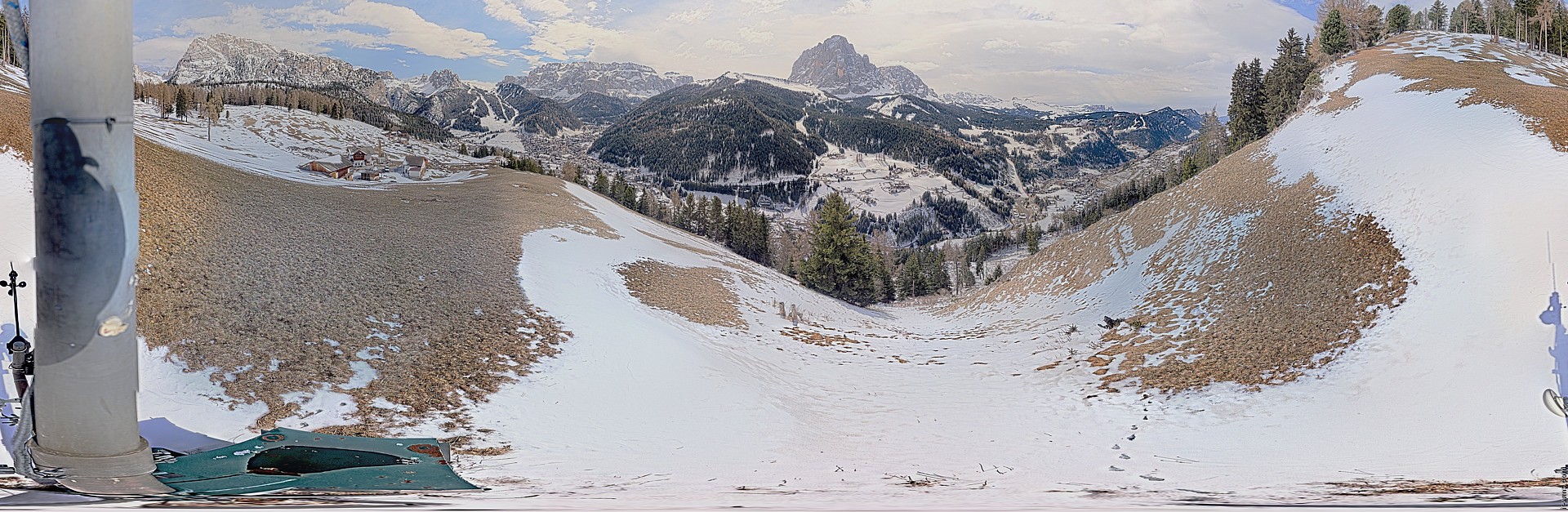 Archived image Webcam Panoramic view of Wolkenstein