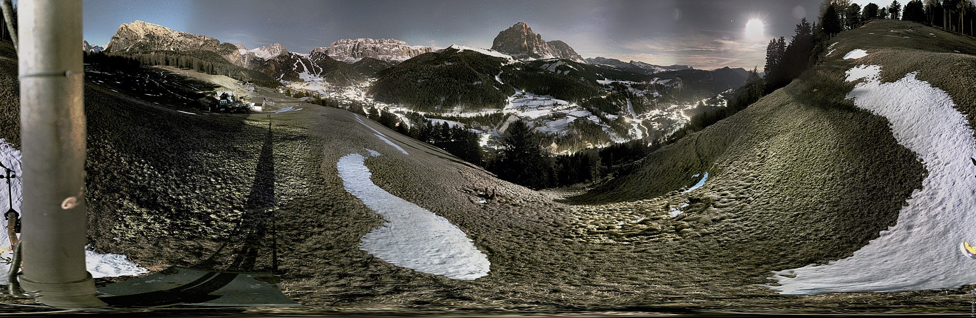 Archiv Foto Webcam Panorama über Wolkenstein