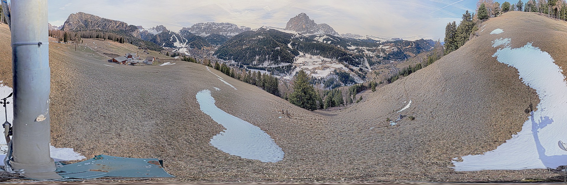 Archiv Foto Webcam Panorama über Wolkenstein