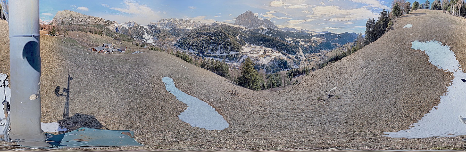 Archiv Foto Webcam Panorama über Wolkenstein