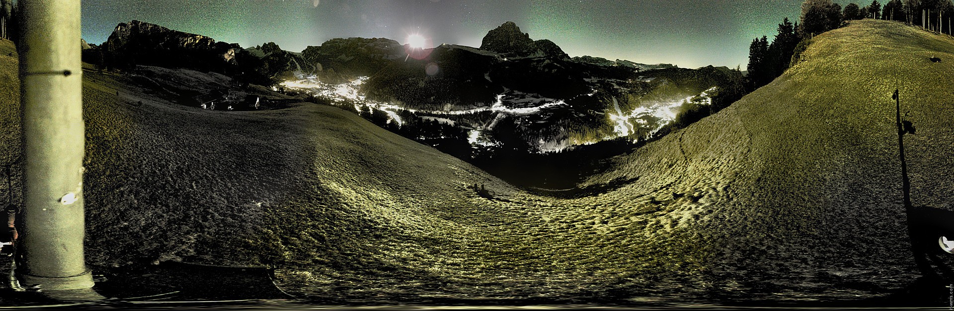 Archived image Webcam Panoramic view of Wolkenstein