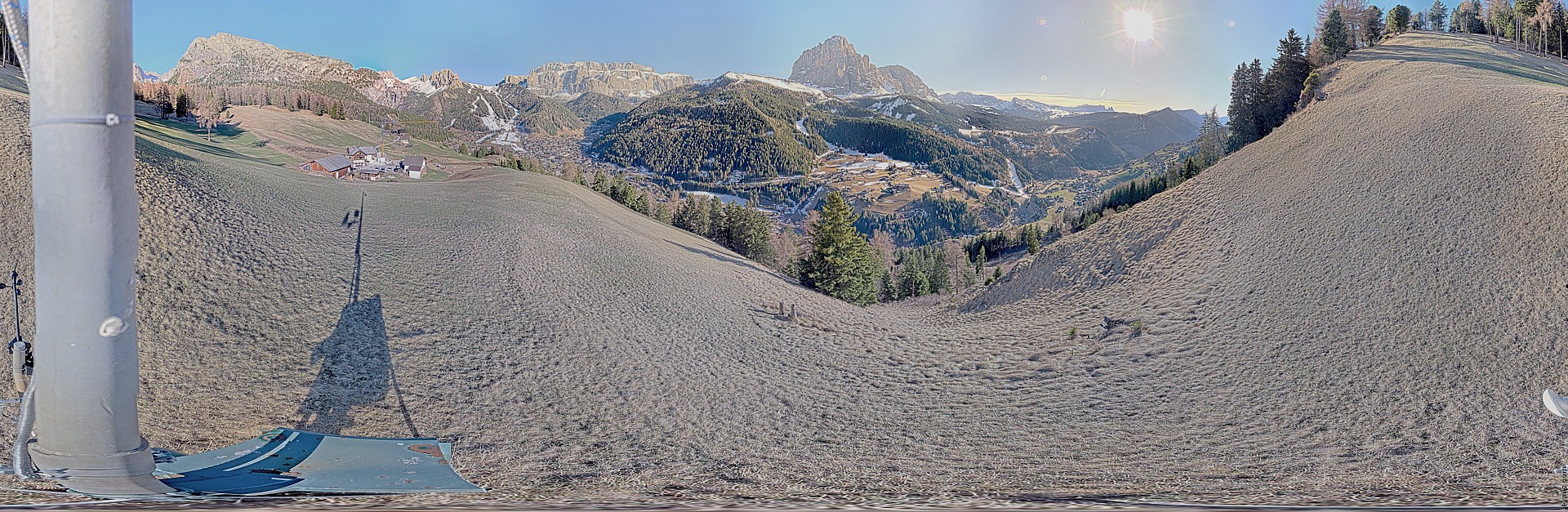 Archived image Webcam Panoramic view of Wolkenstein