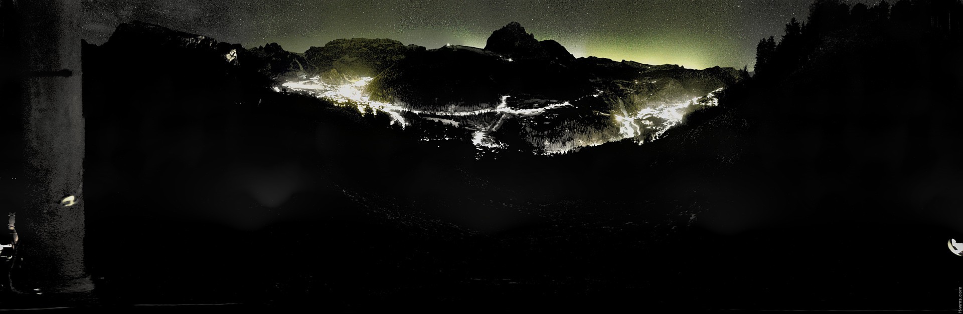 Archiv Foto Webcam Panorama über Wolkenstein