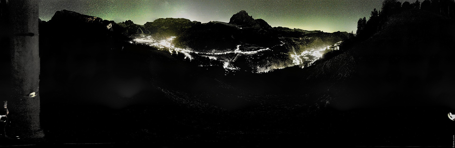 Archiv Foto Webcam Panorama über Wolkenstein