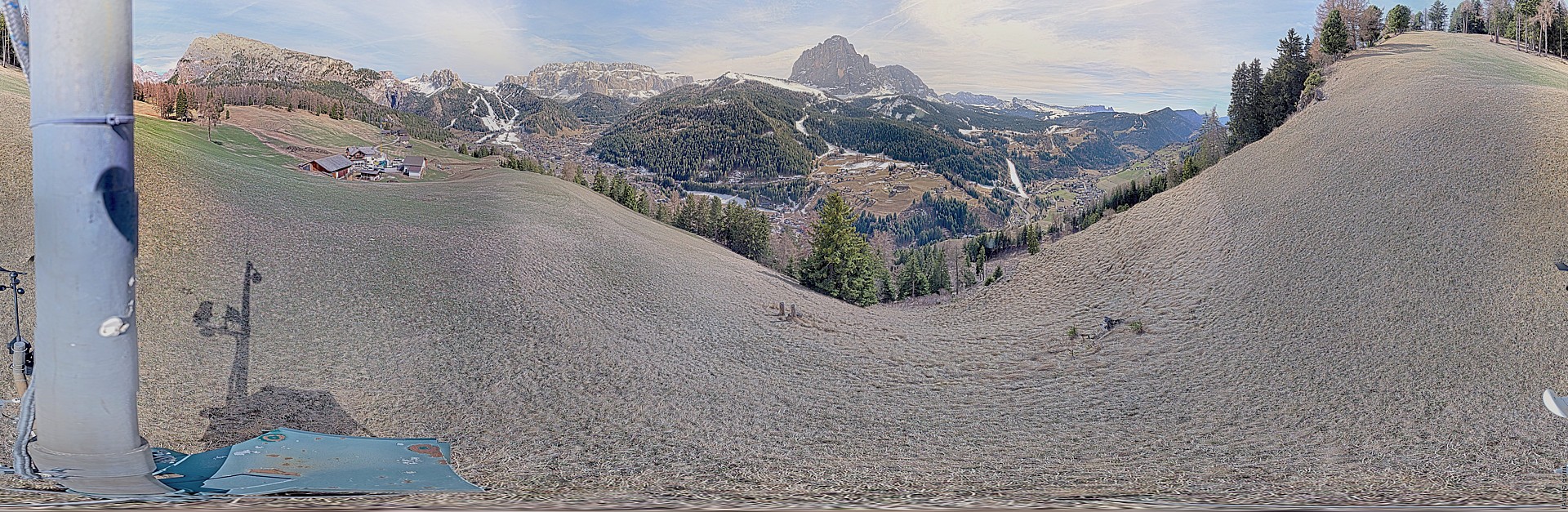 Archiv Foto Webcam Panorama über Wolkenstein