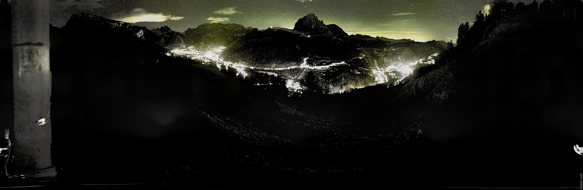 Archiv Foto Webcam Panorama über Wolkenstein