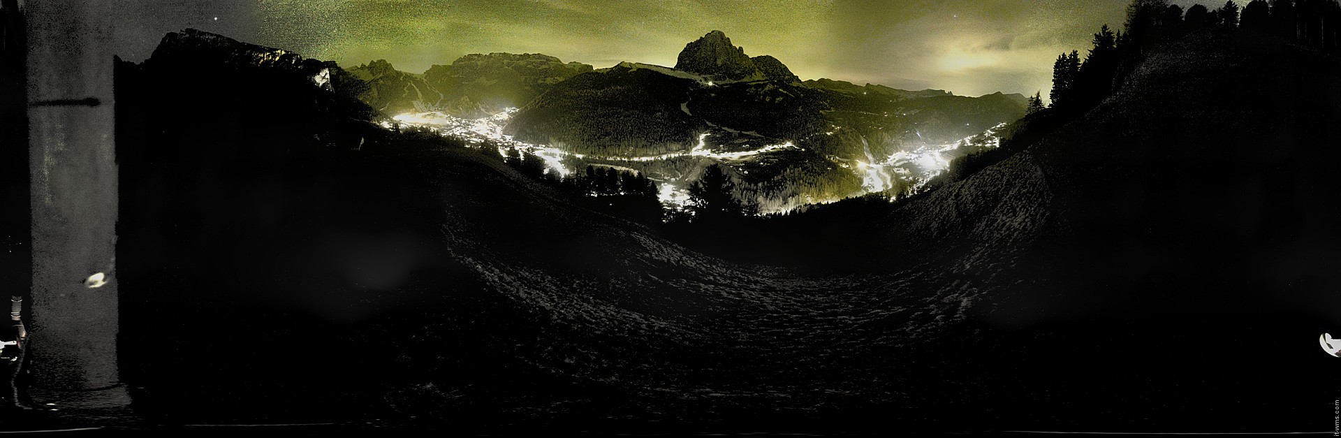 Archiv Foto Webcam Panorama über Wolkenstein